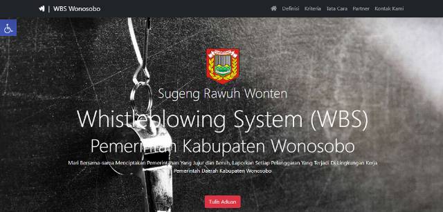 Whistle Blowing System (WBS) Kabupaten Wonosobo