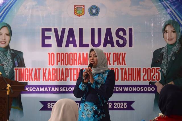 Evaluasi 10 Program Pokok PKK Tingkat Kabupaten Wonosobo Tahun 2025